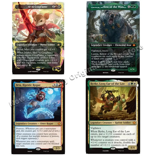 Original Magic:the Gathering(MTG)Cards Bloomburrow BLB Commander Deck Bundle Box Limited Edition Card Toy Collection Gift