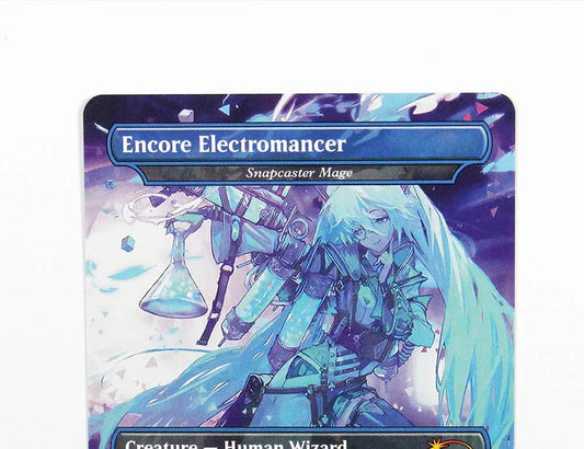 Snapcaster Mage Foil/Holo TCG Magical Proxy Black Top Quality Proxy Playing Cards Gathering Board Game Deck Trading Cards