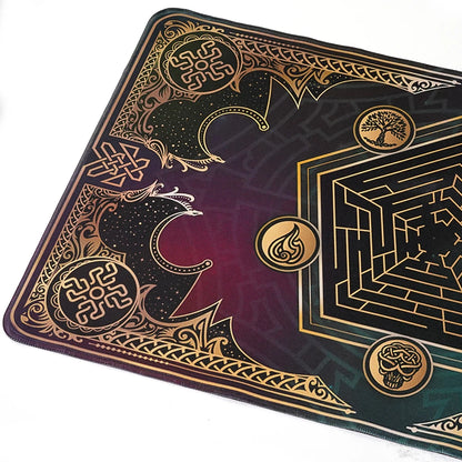 MTG Playmat Compatible The Gathering Playmat for Casual Competitive Card Matches Play MTG Play Mat Art Designs Accessories Card