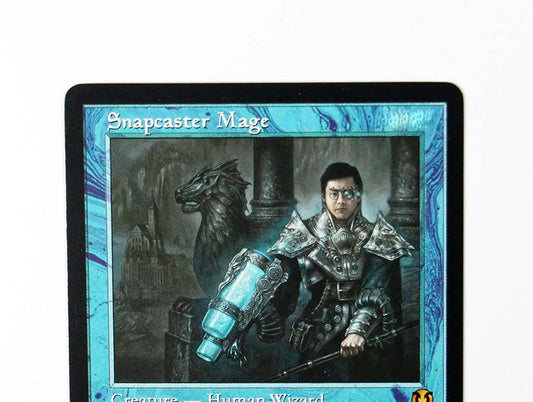 Snapcaster Mage Foil/Holo TCG Magical Proxy Black Top Quality Proxy Playing Cards Gathering Board Game Deck Trading Cards