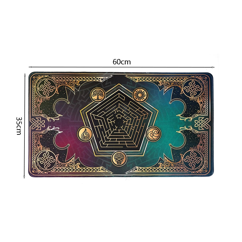 MTG Playmat Compatible The Gathering Playmat for Casual Competitive Card Matches Play MTG Play Mat Art Designs Accessories Card