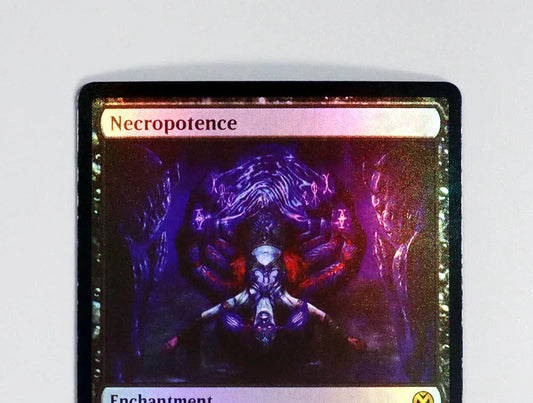 [Necropotence] holo / Foil TCG Magical Proxy Cards Game Quality Proxy  Gathering Board Playing Game Trading Cards Proxy