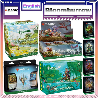 Original Magic The Gathering Bloomburrow Card English Collection Trading Cards Children Birthday Christmas Gifts Board Game Toys