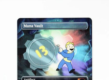 [Mana Vault] Holo/Foil TCG Magical Proxy Cards Game Top High Quality Proxy Gathering Board Playing Game Trading Cards Proxy