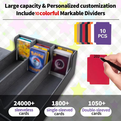 Collecting Card Storage Boxes for 1800+ Cards, Storage Boxes
