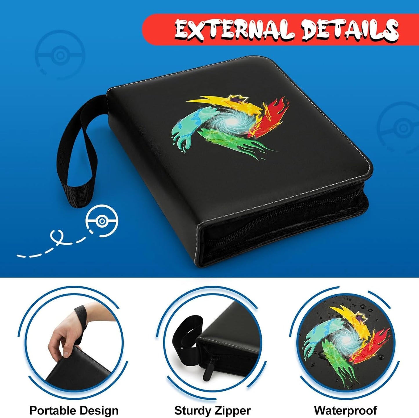 Pokémon Trading Album, 55 Pages, 440 pocket - Trading Card Album